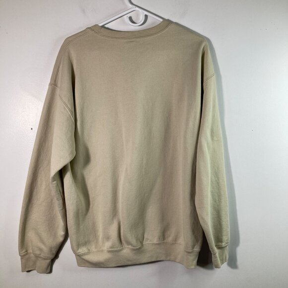 Gildan Tyler Childers Sweatshirt Feathered Indians House Fire Tan Cotton Polyest - Picture 2 of 10